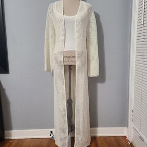 Cult Gaia‎ Ari Open-Front Duster Cardigan  NWT Size Large